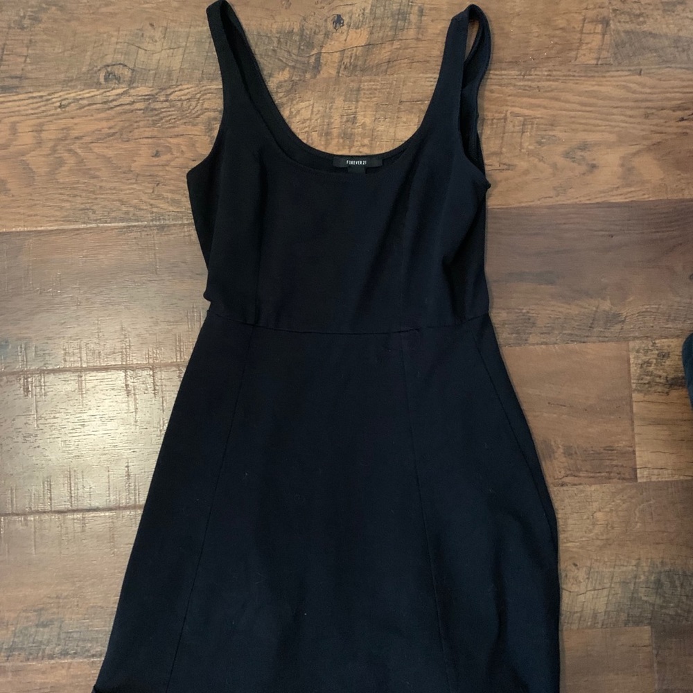 Black sun dress